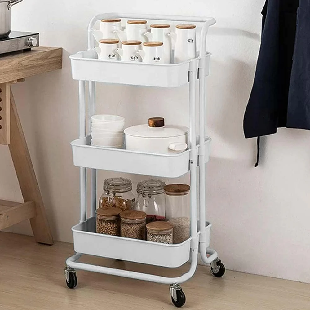 3-Layers Multi-function Trolley Storage Organizer(15262) - Image 22