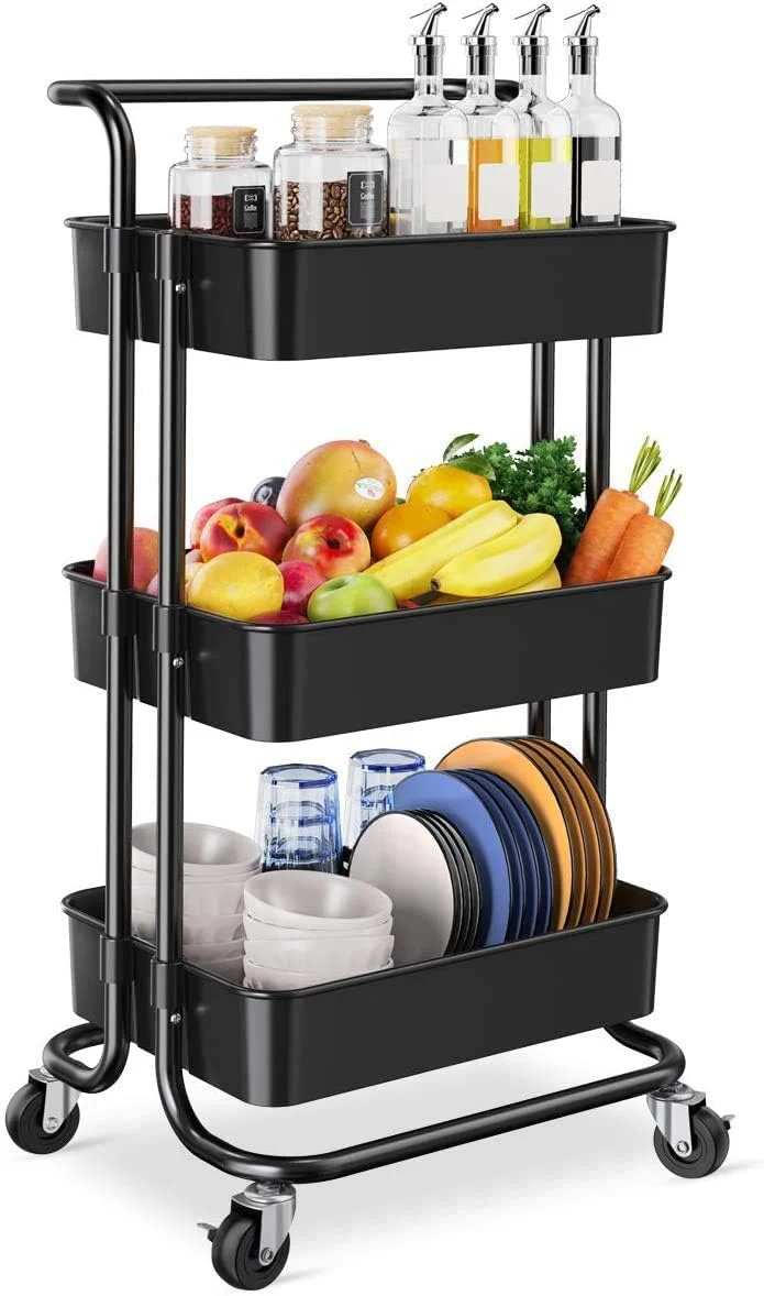 3-Layers Multi-function Trolley Storage Organizer(15262) - Image 8