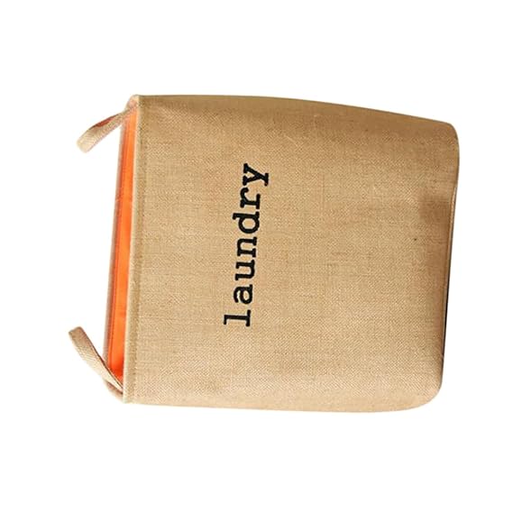 Eva Collapsible Laundry Basket-Beige - Image 10