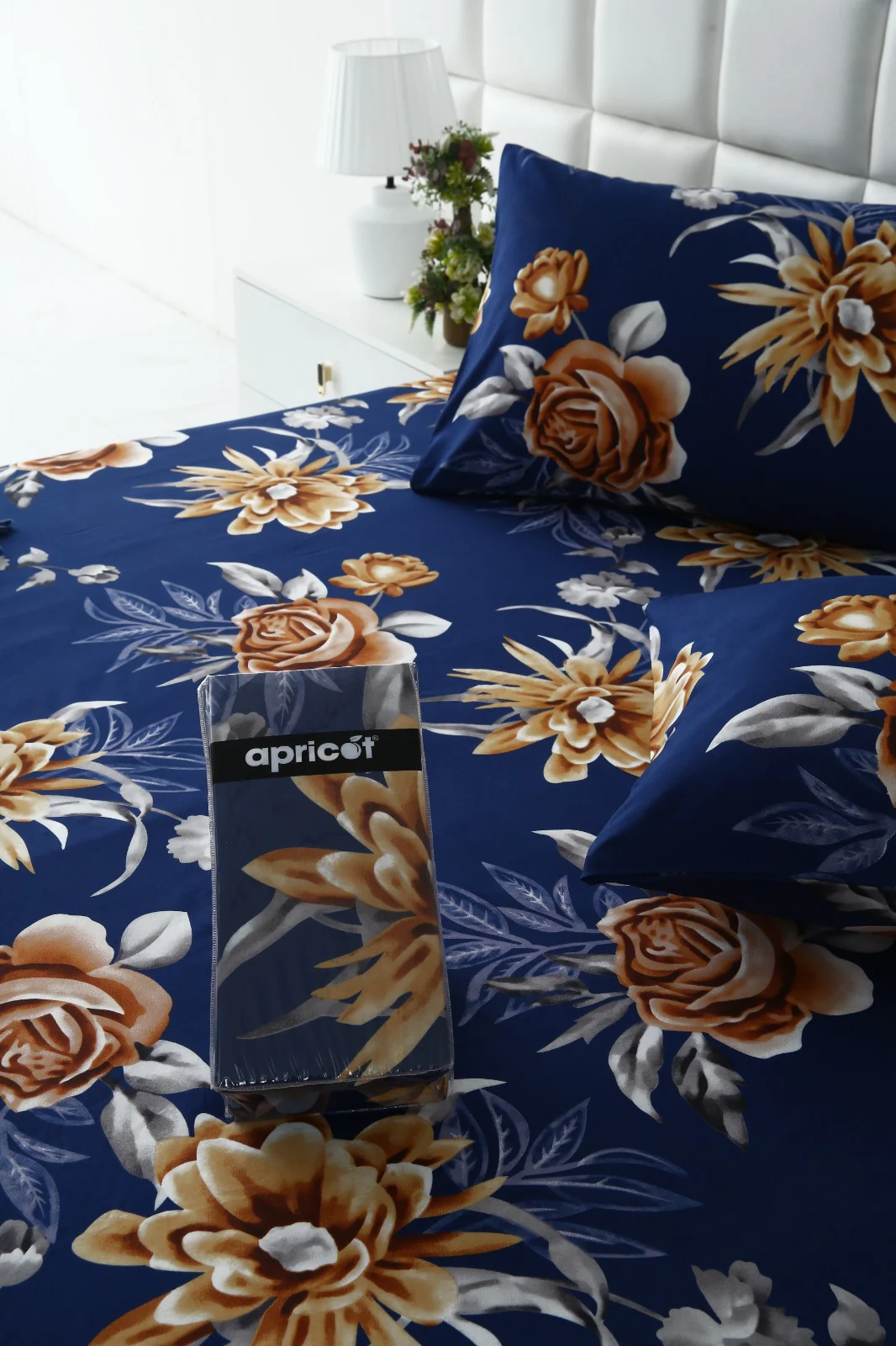 Fitted Bed Sheet-Ethnic Flowers - Image 4