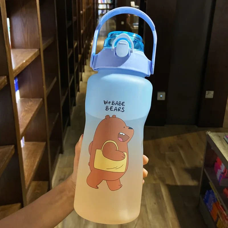 Premium  We Babe Bears Water Bottle(Sky Blue)5461- 2 Liters - Image 6