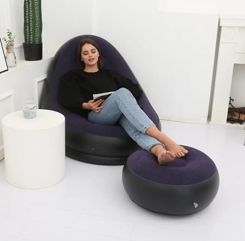 Inflatable Sofa With Foot Rest-SA2411-68 - Image 12