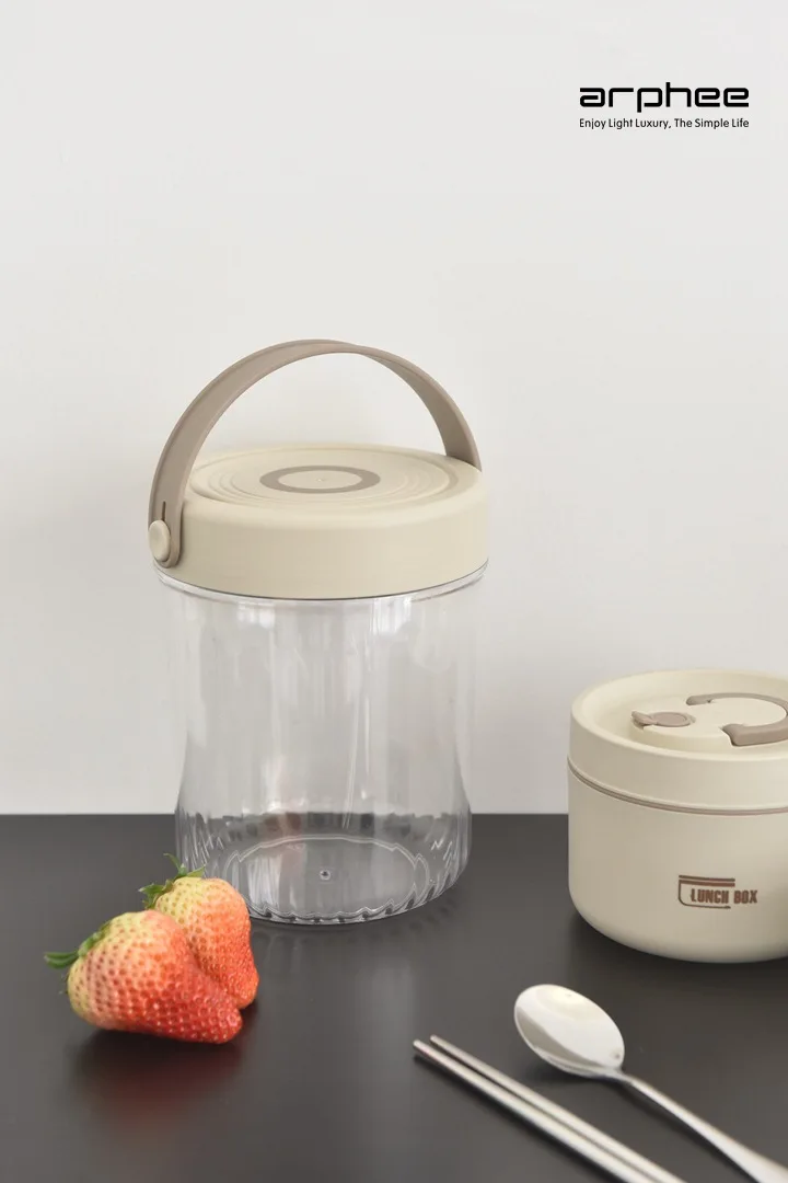 Japanese-style Stainless Steel Lunch Box(SA2405-45)-Beige - Image 10