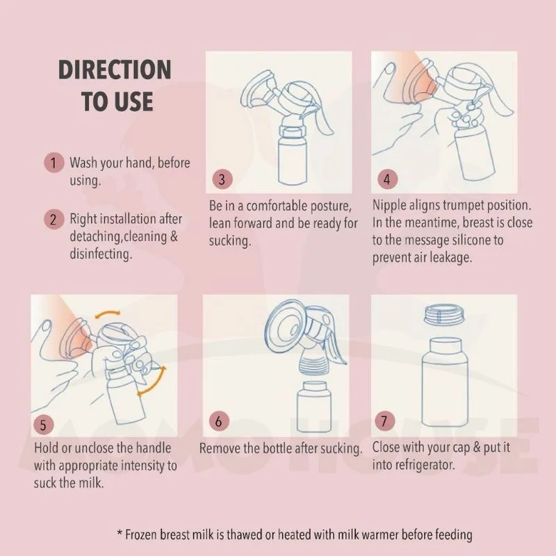 Manual Silicone Breast Pump-SA2408-188 - Image 6