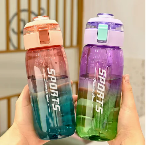 Motivational Water Bottle with Time Marker BPA Free-SA2408-165 - Image 23