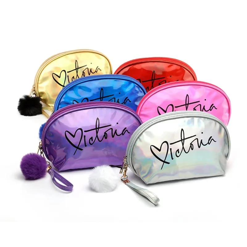 Portable Makeup Organizer Bag Victoria-14729Purple - Image 3