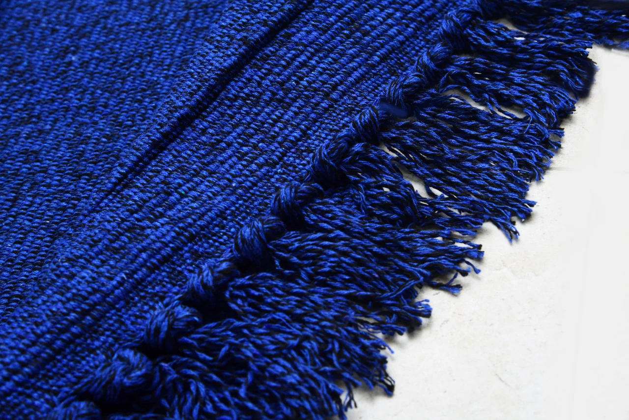 Room Bed Side Mats- (4756) Blue - Image 3