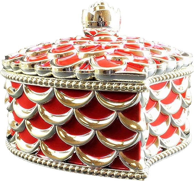 Vintage Design Treasure Jewelry Box-Heart - Image 2